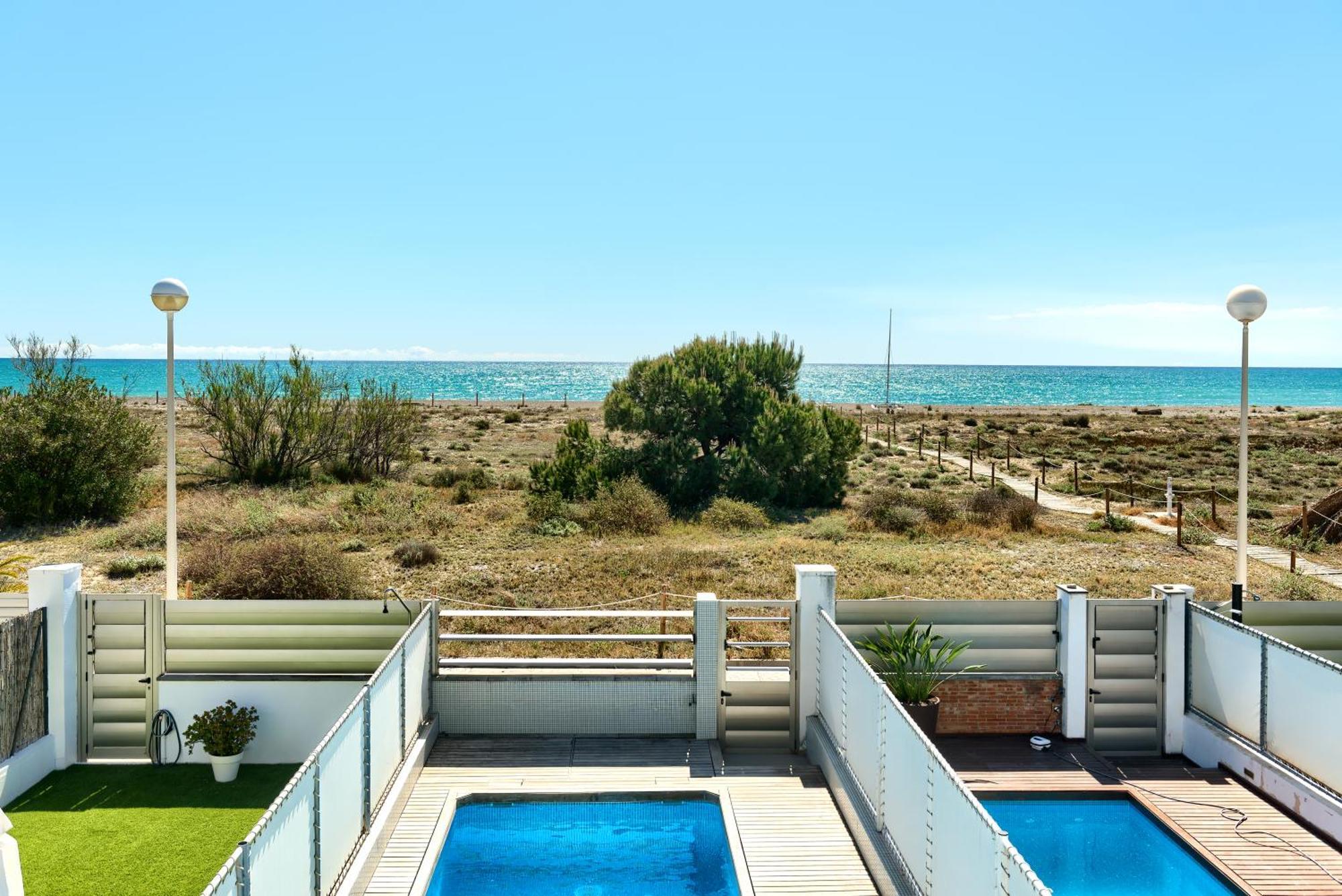 דירות סגונטו Casa Frente Al Mar Con Piscina Privada מראה חיצוני תמונה